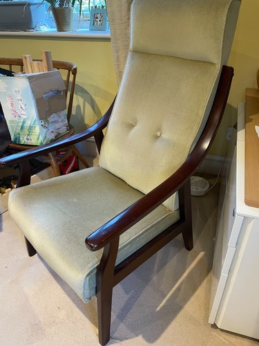Ercol style high back - , arm