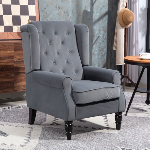 Accent chair wingback armchair - chair,