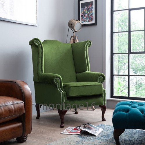 Brompton plain back teal green - plain,