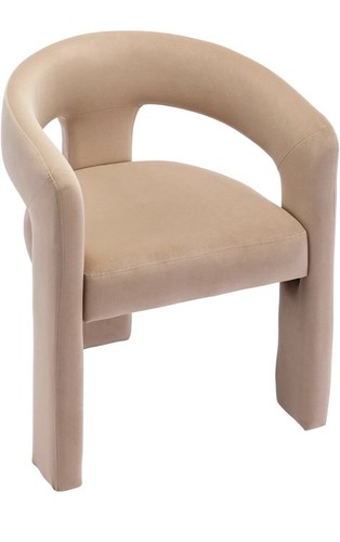 Velvet barrel dining - dining, chair