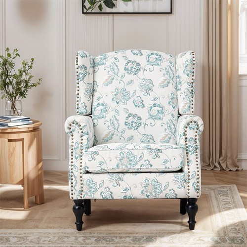 Lounge armchair high wingback - lounge,