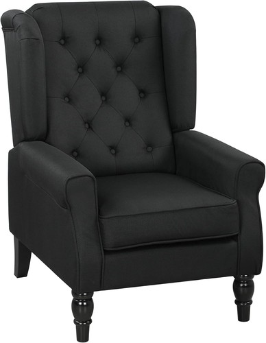 Homcom retro accent chair - retro,