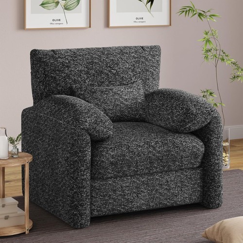 Velvet accent armchair sofa - velvet,