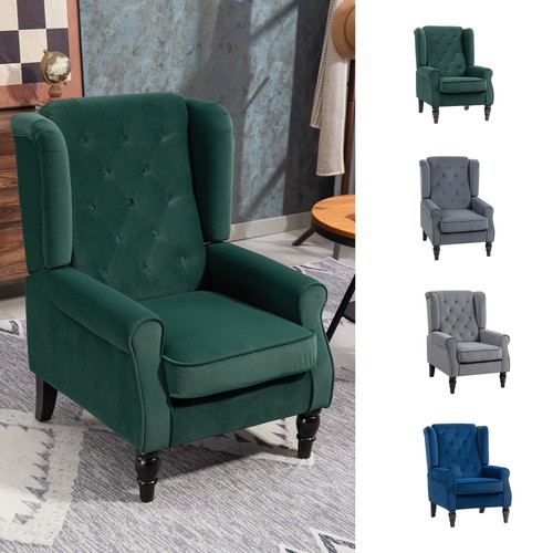 Accent chair wingback armchair - accent,