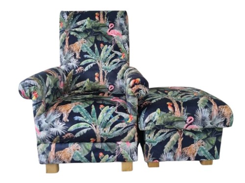 Jungle animals velvet - jungle,