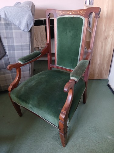 Chair vintage green - -,